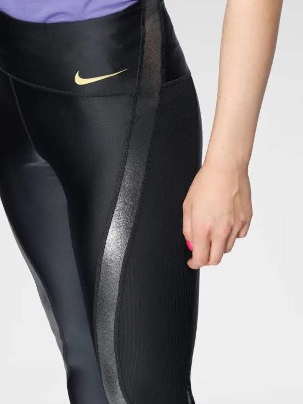 Nike Icon Clash Speed Women’s 7/8 Running Leggings - Picture 4 of 14